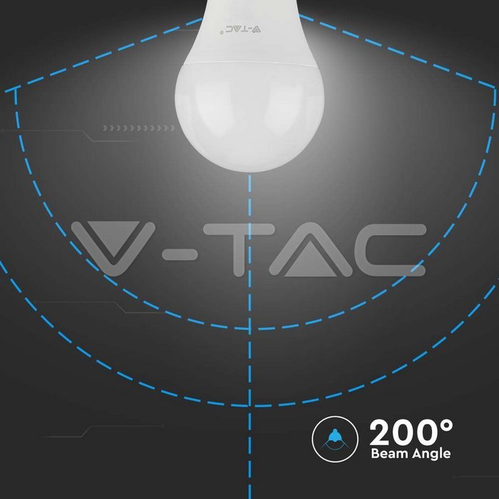 V-TAC Lampadina LED 10.5W E27 A60 ThermoPlastica