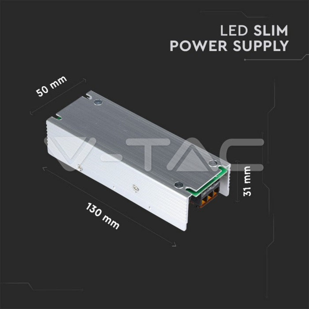 V-TAC 3246 Alimentatore Led 12 Volt 60Watt Metallo Slim