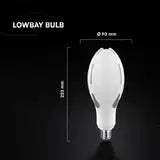 V-TAC lampadina led chip samsung E27 36w 110lm/w Oliva