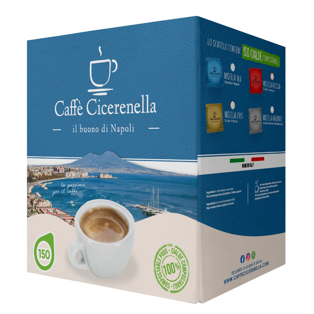 Caffè Cicerenella 150 Cialde Miscela ROSSA