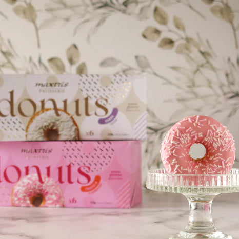 Maxtris Donuts Fragola 6 pezzi
