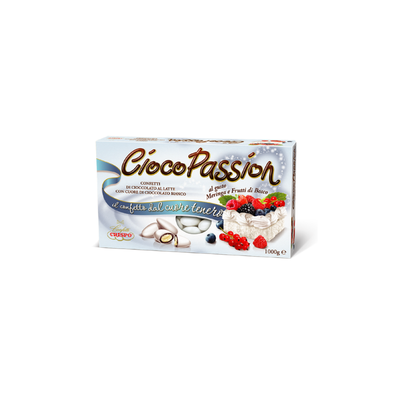 Crispo CiocoPassion Meringa e Frutti Di Bosco 1kg