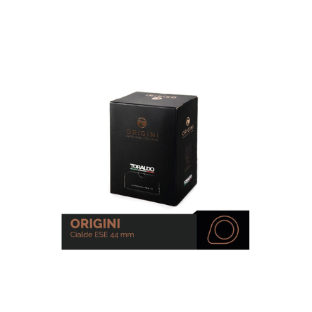 50 Cialde ESE 44 mm Caffè Toraldo Miscela ORIGINI