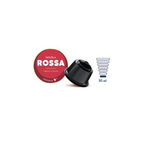 90 Capsule Borbone Compatibili con Macchine da Caffè Nescafè Dolce Gusto Miscela ROSSA