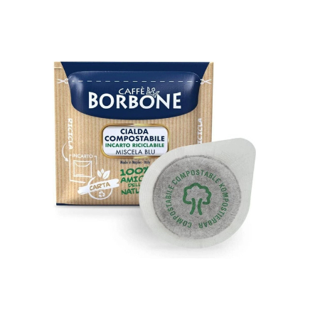 150 Cialde ESE 44 mm Caffè Borbone Miscela BLU
