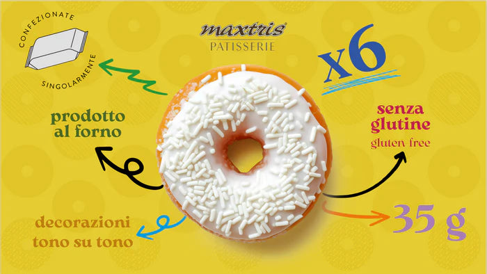 Maxtris Donuts Panna 6 pezzi