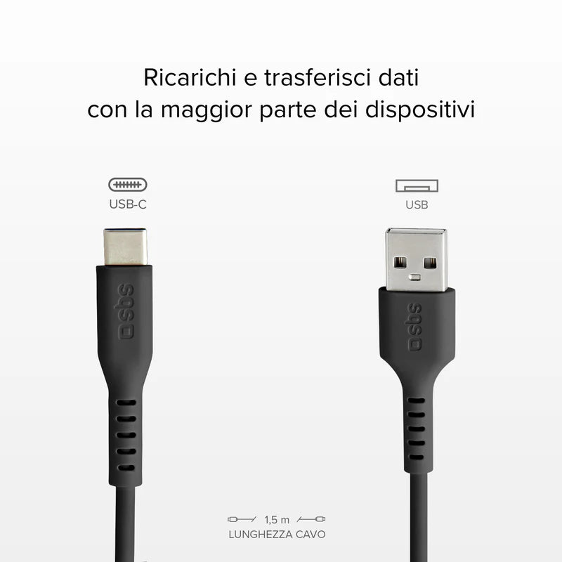 SBS Cavo dati USB 2.0 - Type-C