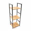 Mobiletto 3 ripiani in metallo e legno